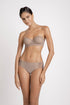 Brasier strapless con copa